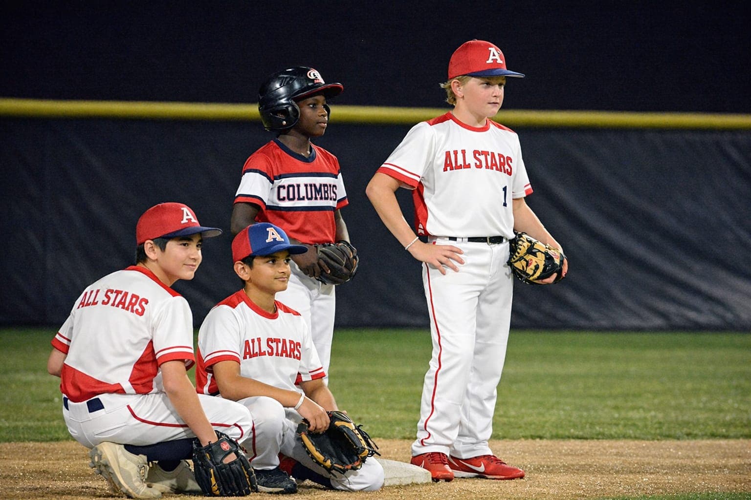 Baseball youth training drill